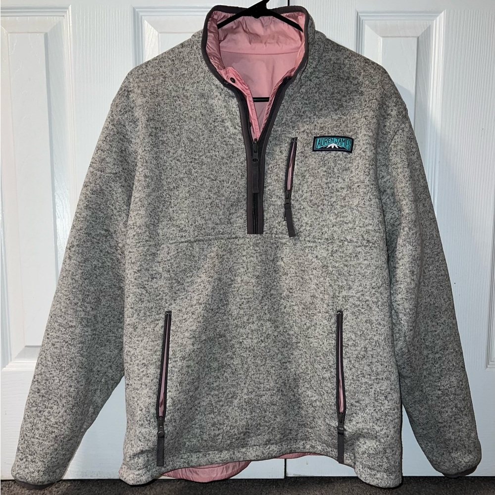 Reversible Pullover in Candy Pink by Lauren James